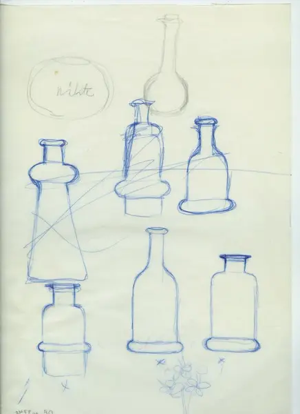 Glas och porslin [skiss]