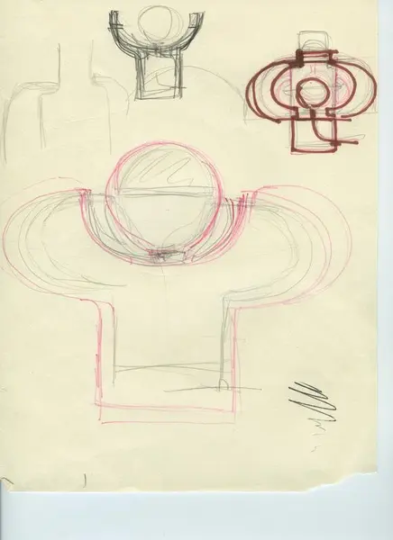 Glas och porslin [skiss]