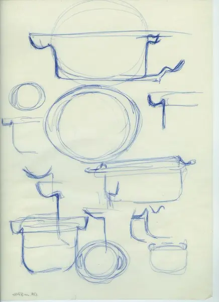 Glas och porslin [skiss]