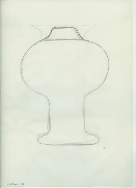 Glas och porslin [skiss]