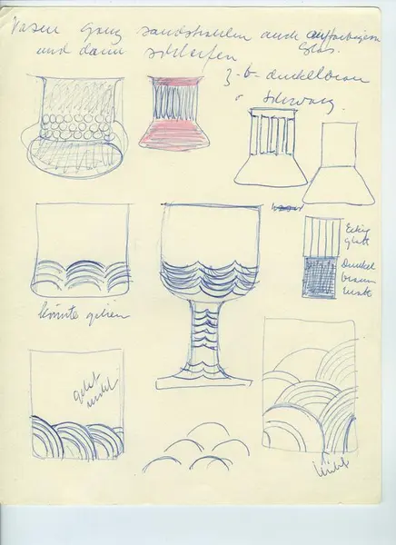 Glas och porslin [skiss]