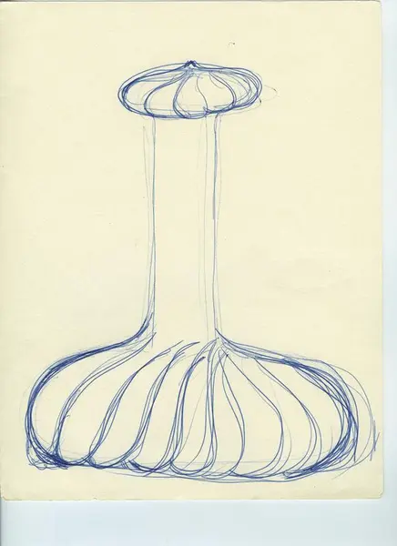 Glas och porslin [skiss]