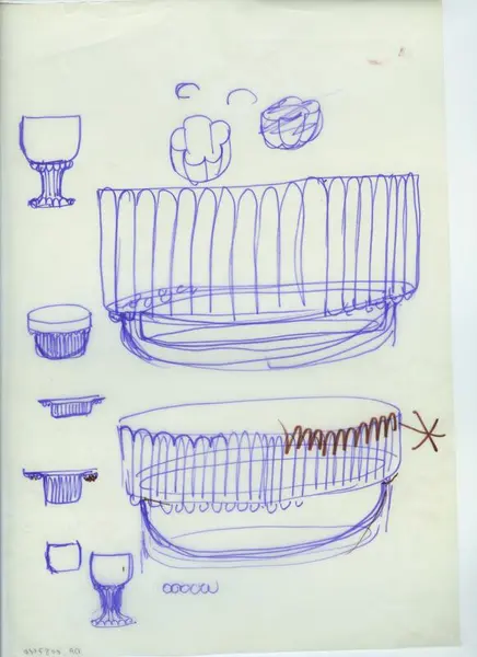 Glas och porslin [skiss]