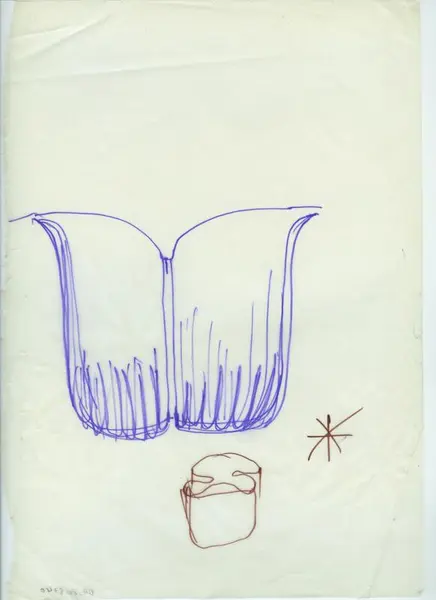 Glas och porslin [skiss]