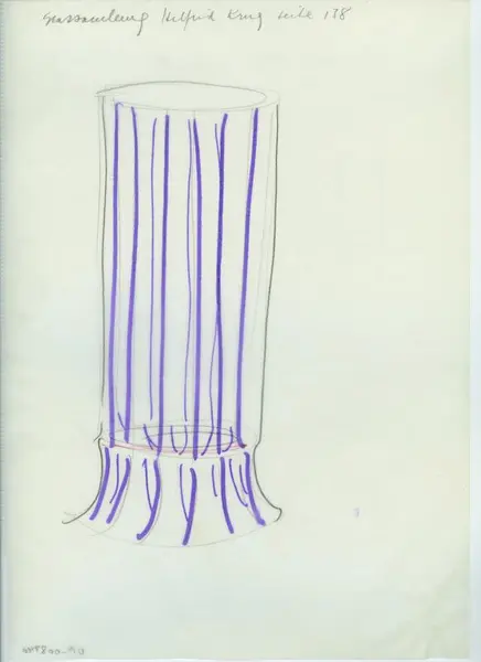 Glas och porslin [skiss]