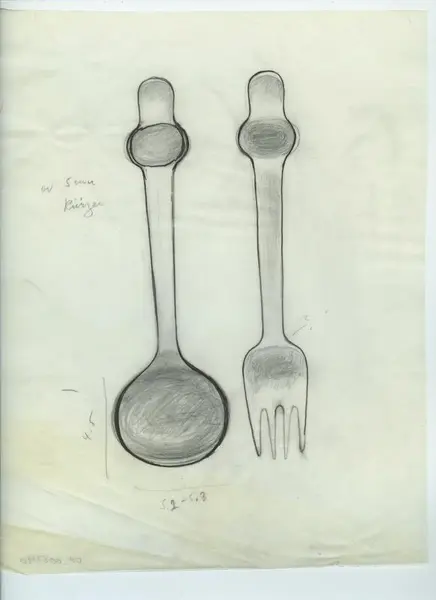 Glas och porslin [skiss]