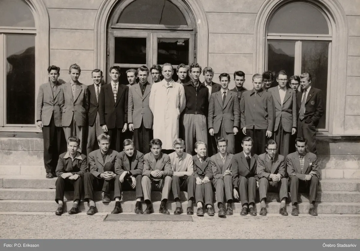 Klass RI 4 på Karolinska skolan, 1955 -Örebro Stadsarkiv / DigitaltMuseum