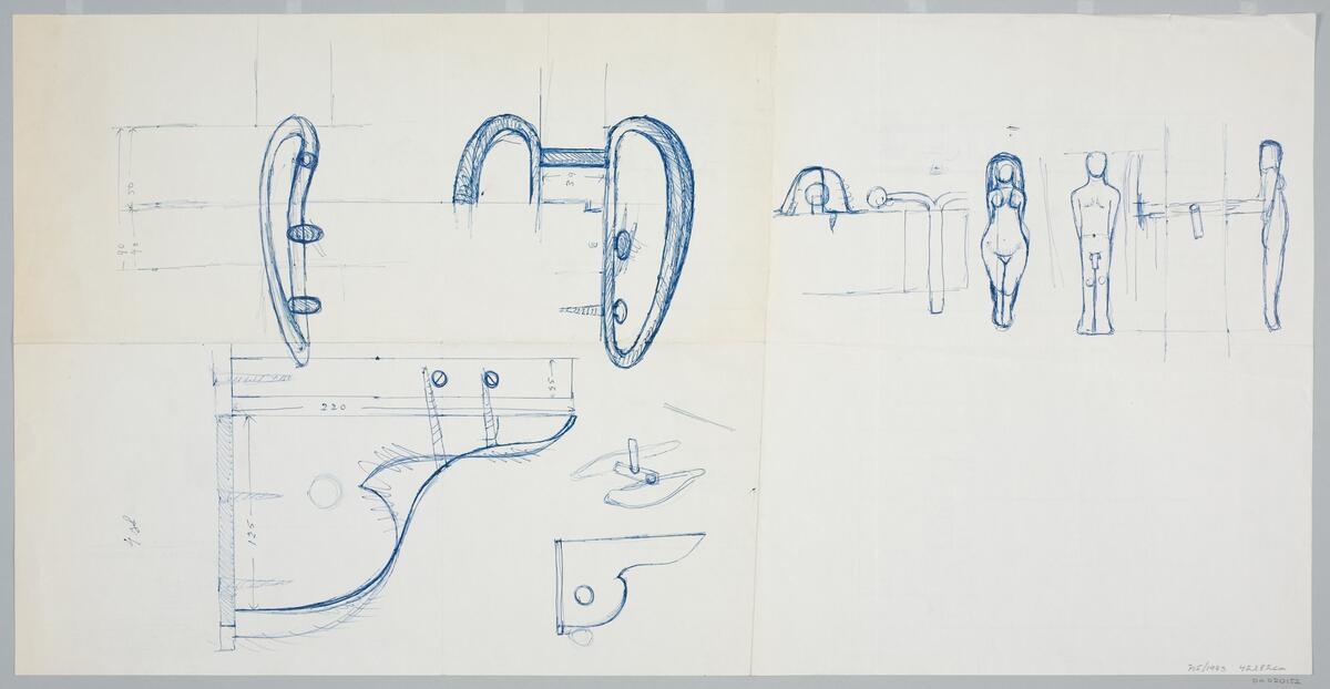 Möbler [skiss] -Designarkivet / DigitaltMuseum