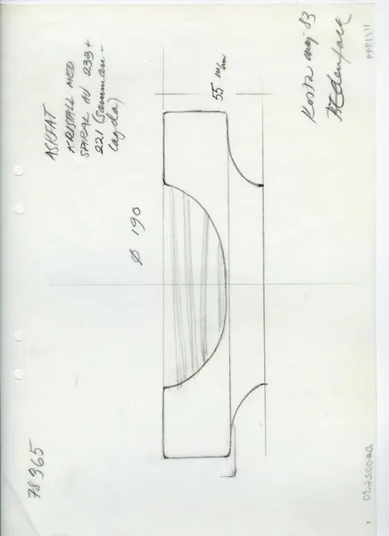 Glasföremål [skiss]