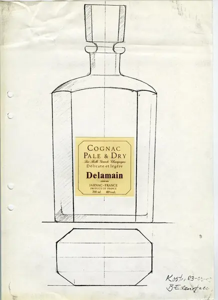 Glasföremål [skiss]