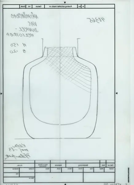Glasföremål [skiss]