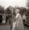 Återinvigning av Gärdslösa kyrka möjligen med biskop Elis Malmeström.