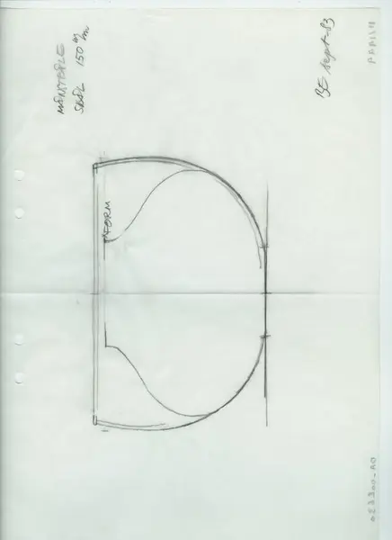Glasföremål [skiss]