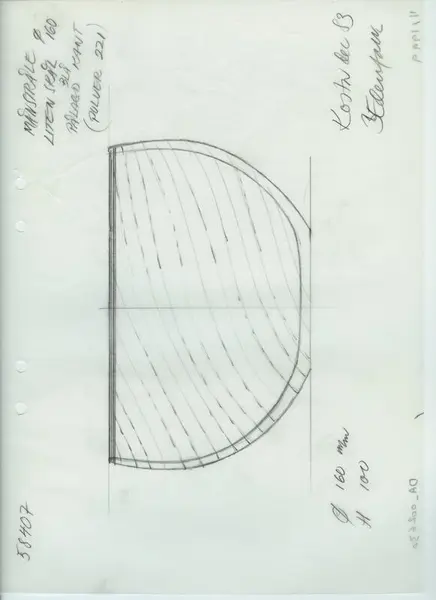 Glasföremål [skiss]