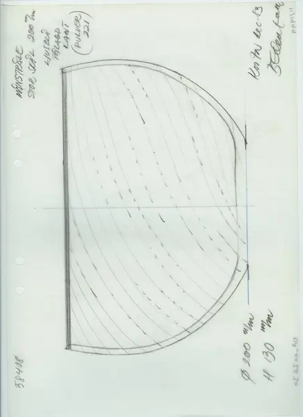 Glasföremål [skiss]