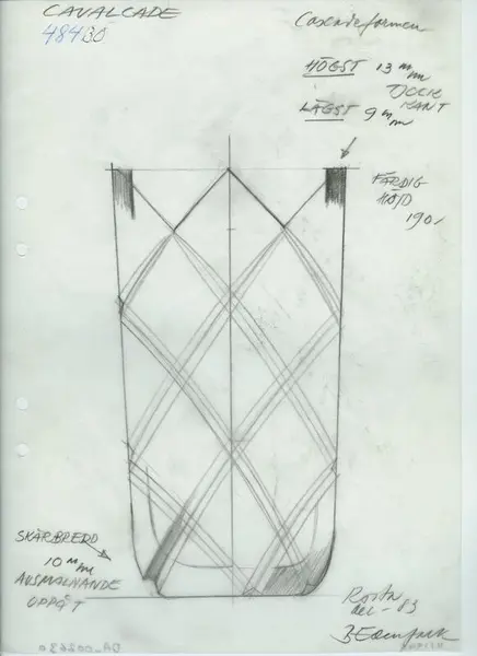 Glasföremål [skiss]