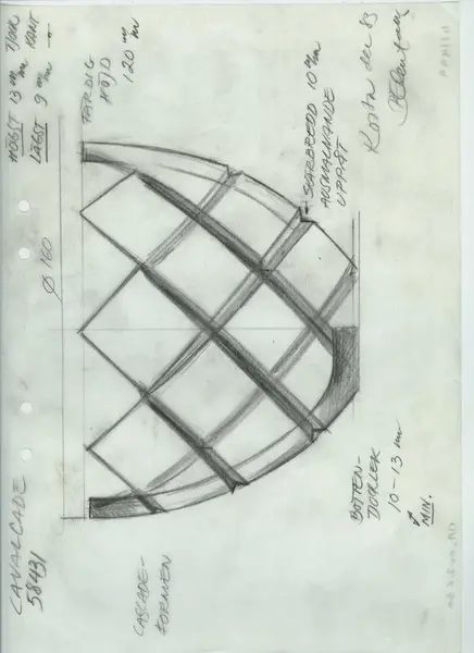 Glasföremål [skiss]