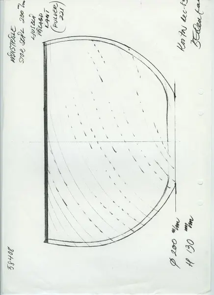 Glasföremål [skiss]