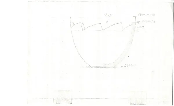 Glasföremål [skiss]