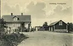 Kvarnlyckan, Olofsborg i Hagby. Bostadshus och uthus.