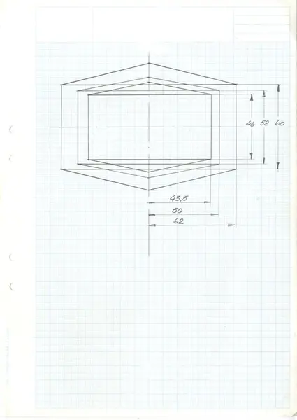 Glasföremål [skiss]