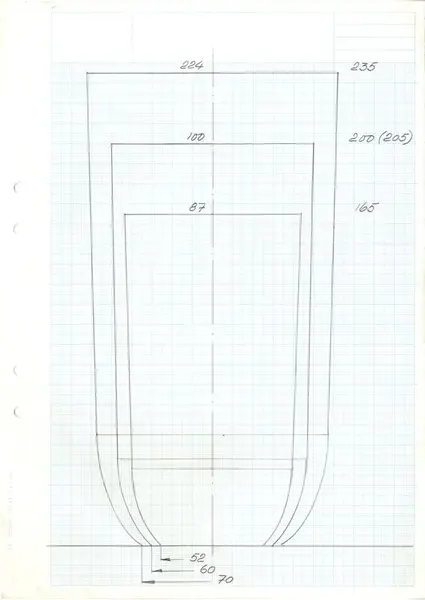Glasföremål [skiss]
