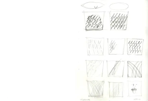 Glasföremål [skiss]