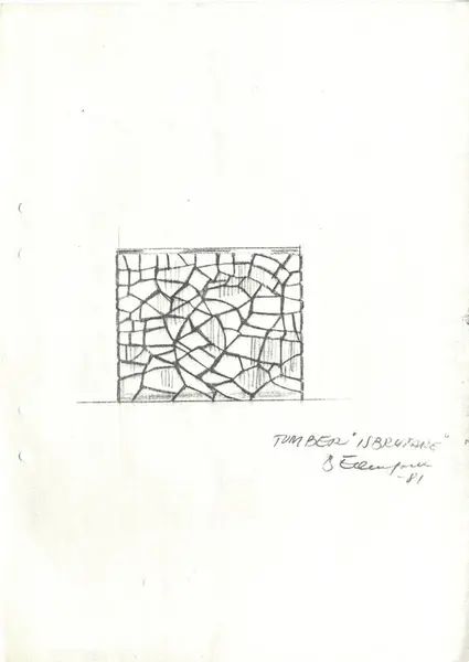 Glasföremål [skiss]