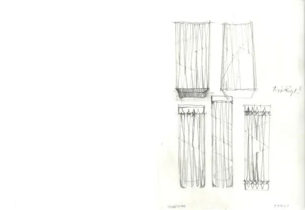 Glasföremål [skiss]