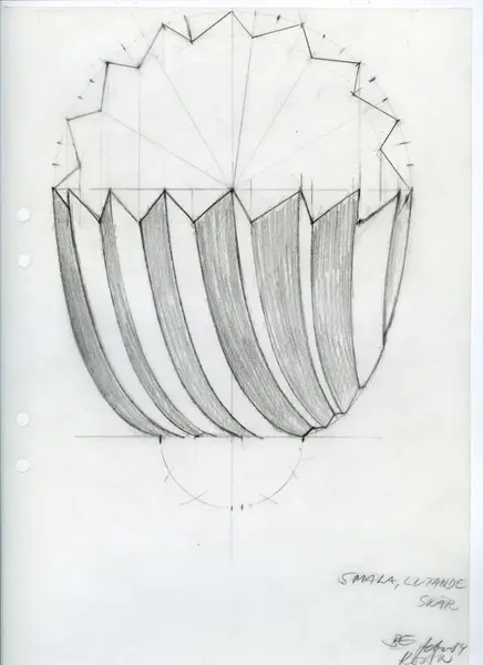Glasföremål [skiss]
