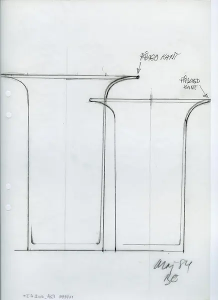 Glasföremål [skiss]