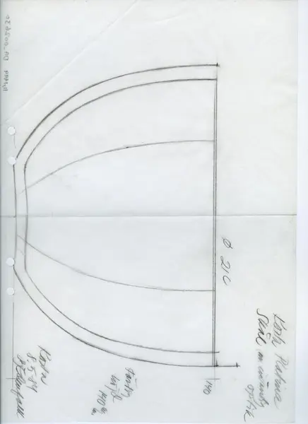 Glasföremål [skiss]