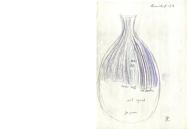 Glasföremål [skiss]