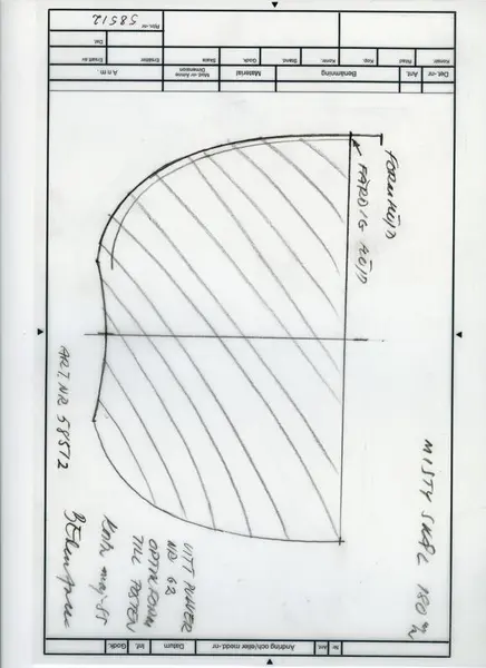 Glasföremål [skiss]