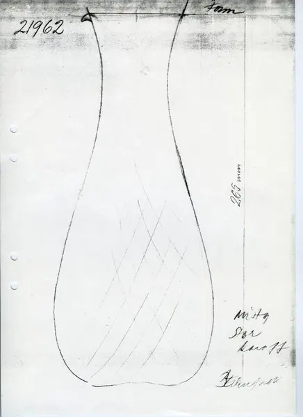 Glasföremål [skiss]