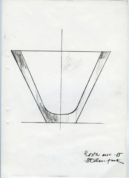 Glasföremål [skiss]