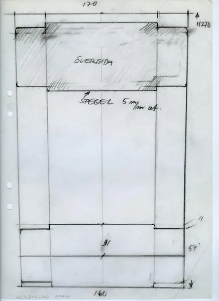 Glasföremål [skiss]