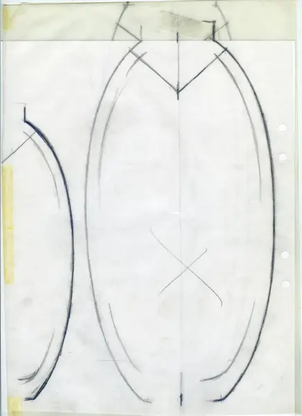 Glasföremål [skiss]