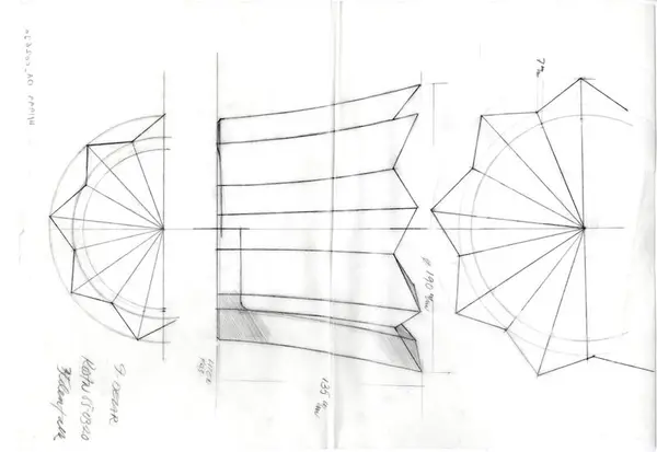 Glasföremål [skiss]