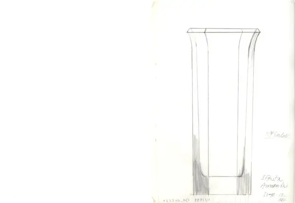 Glasföremål [skiss]