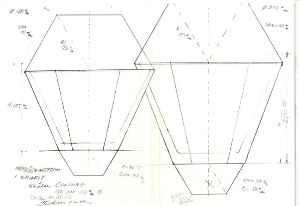 Glasföremål [skiss]