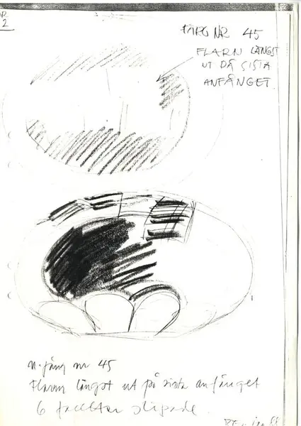 Glasföremål [skiss]