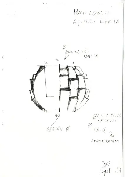 Glasföremål [skiss]