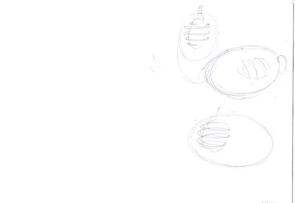 Glasföremål [skiss]