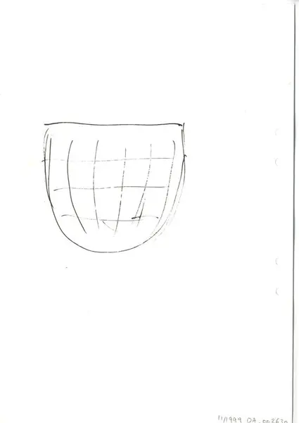 Glasföremål [skiss]