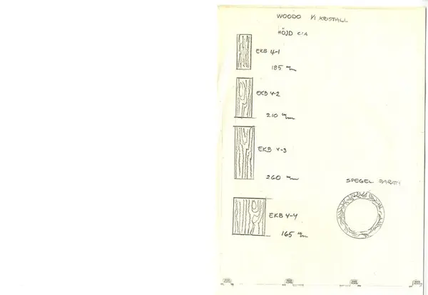 Glasföremål [skiss]