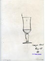 Glasföremål [skiss]