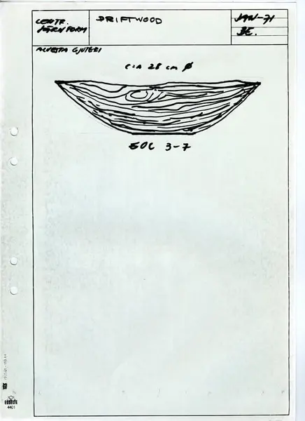 Glasföremål [skiss]