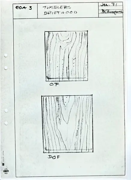 Glasföremål [skiss]