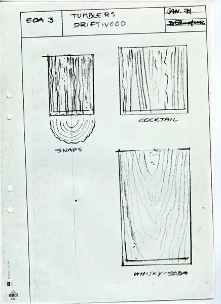 Glasföremål [skiss]